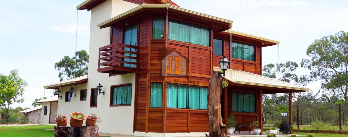 JB Casa de Madeira – Barra de São Francisco-ES - 104,98 m² JB Casa de Madeira – Barra de São Francisco-ES - 104,98 m²