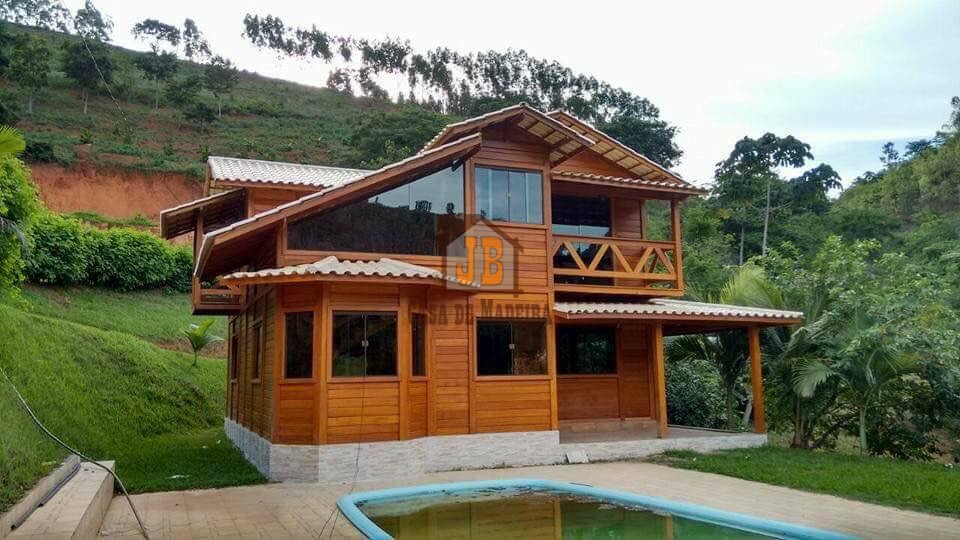 Casa de Madeira Duplex – Domingos Martins-ES - 130,30 m²