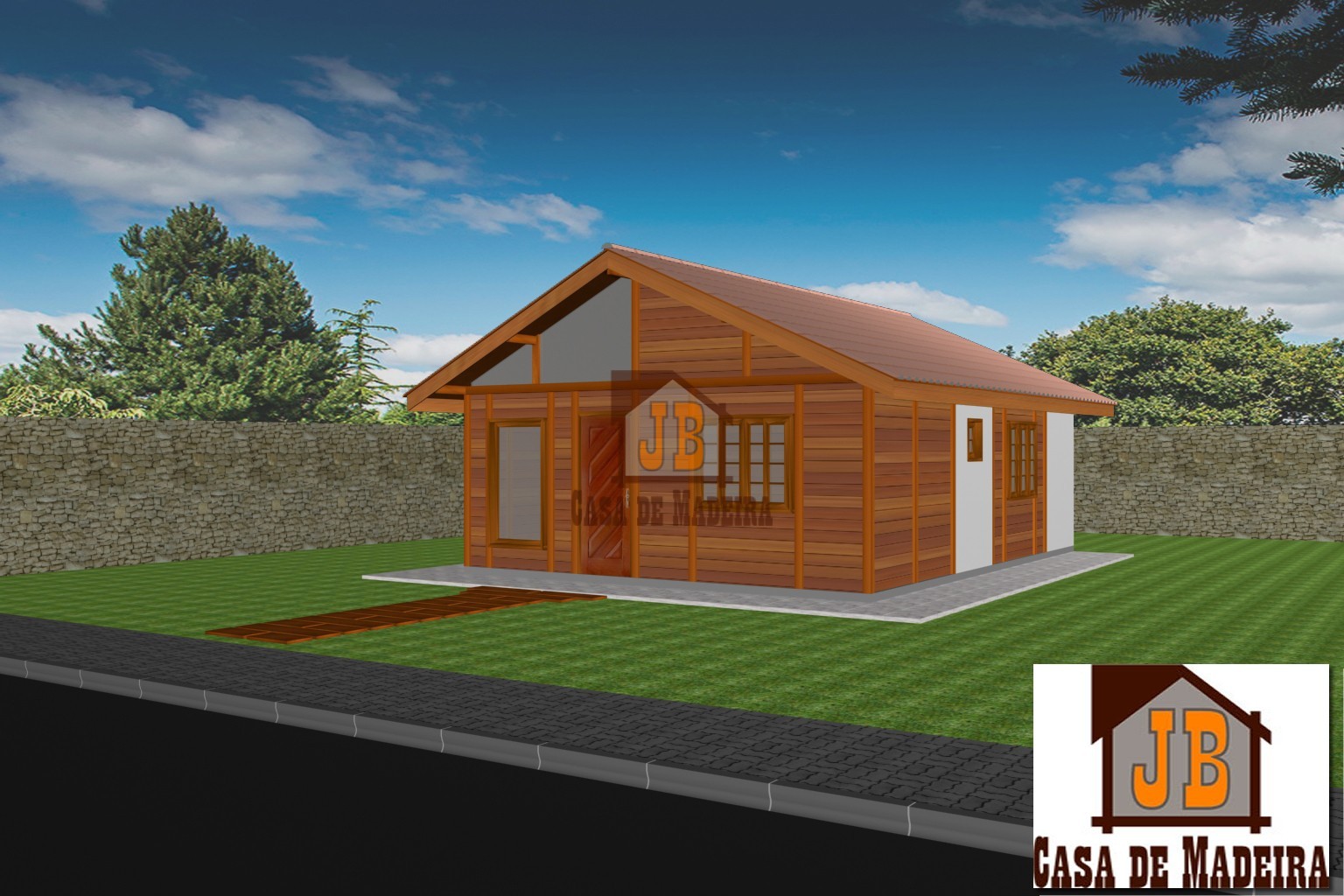 Casa de Madeira – Santa Isabel-ES - 51,22 m²