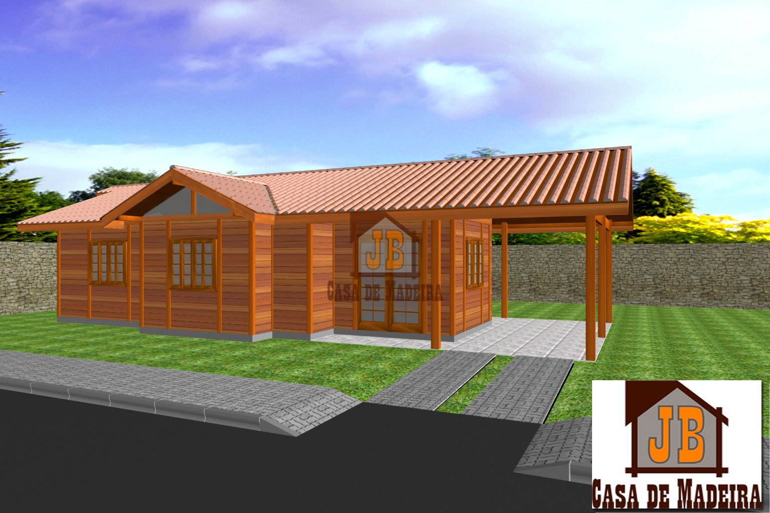 Casa de Madeira – Afonso Cláudio-ES - 92,00 m²