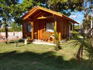 Casa de Madeira de Pinus 48 m² Promoção