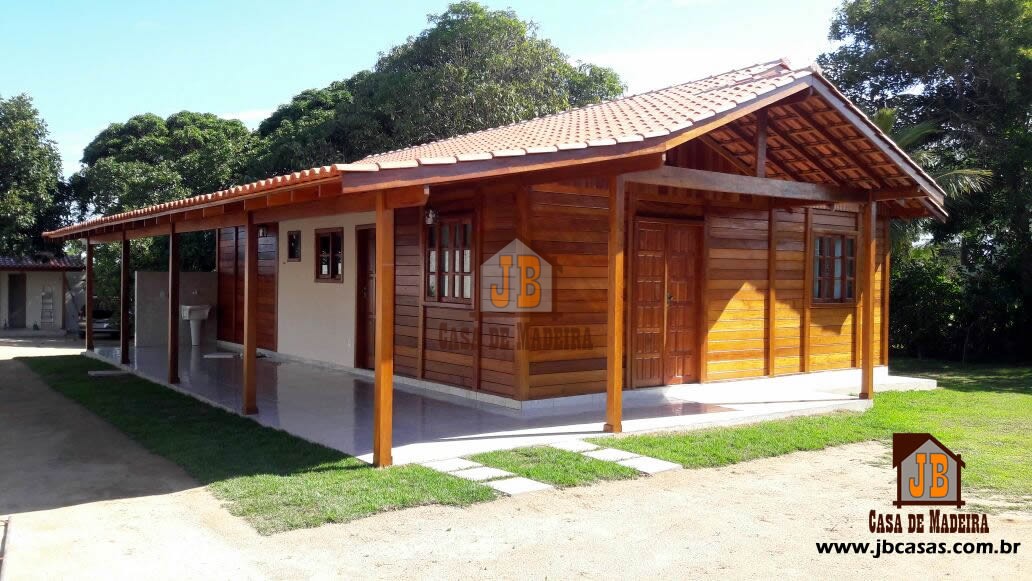Casa em Madeira de Pinus 84,25 m² Promoção Casa em Madeira de Pinus 84,25 m² Promoção