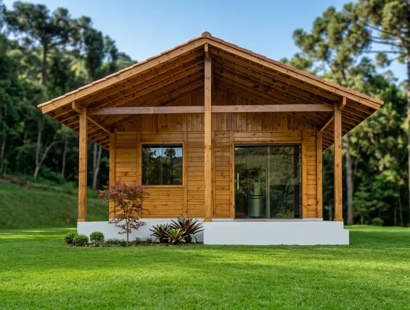 Casas de madeira para pousadas no ES: o que torna o projeto atrativo
