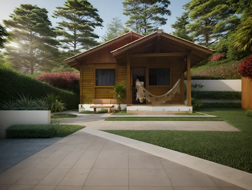 Garapa na casa de madeira: visual, presença e padrão premium