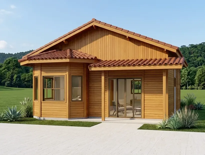 Casa de madeira para sítio: como alinhar conforto e manutenção