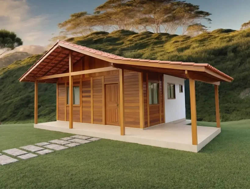 Parede de madeira, forro e acabamento: detalhes que mudam a casa