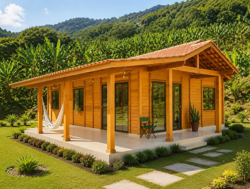 Casa de madeira para morar: o que muda quando o uso é diário