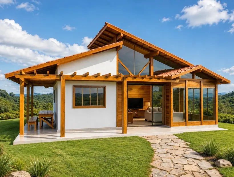 Prazo de uma casa de madeira: o que pode influenciar a entrega
