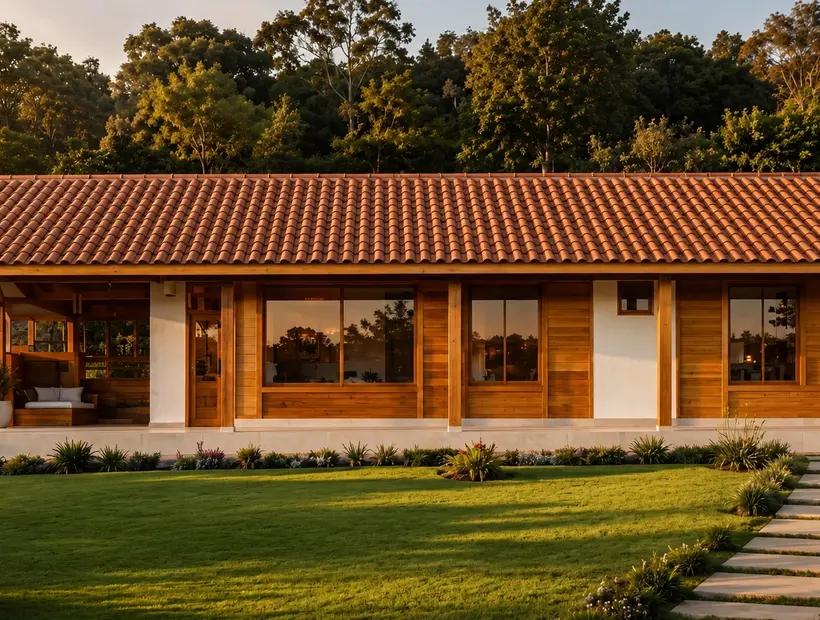 Casa de madeira para aposentadoria: conforto, acesso e simplicidade