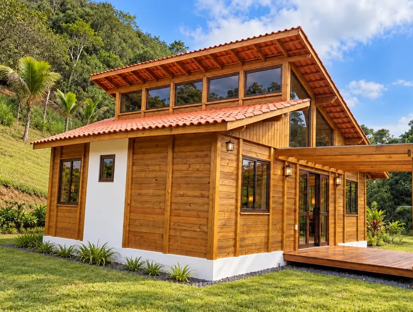 Casa de madeira no litoral do ES: cuidados na escolha do modelo