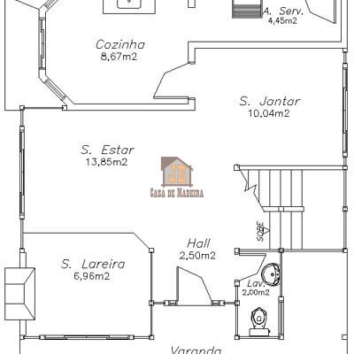 Casa de Madeira – São Mateus-ES – 138 m²