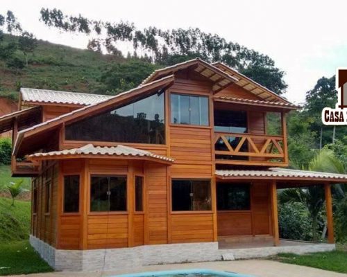 Casa de Madeira – Iúna-ES - 136 m²